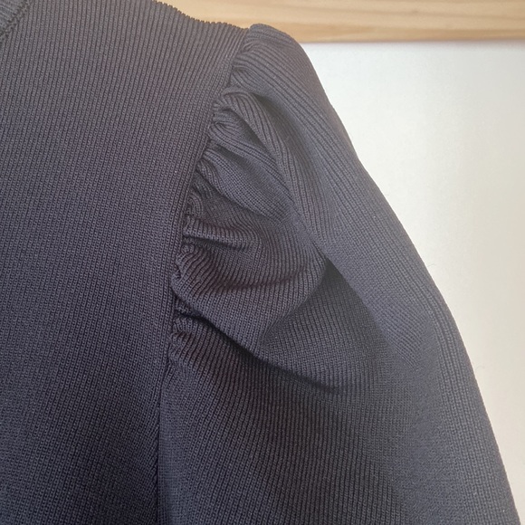 Zara Knit Cardigan with Gaux Pearl Buttons - Picture 3 of 3